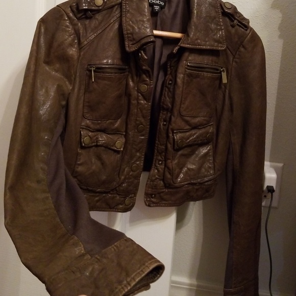 Bebe genuine leather jacket - Picture 2 of 6